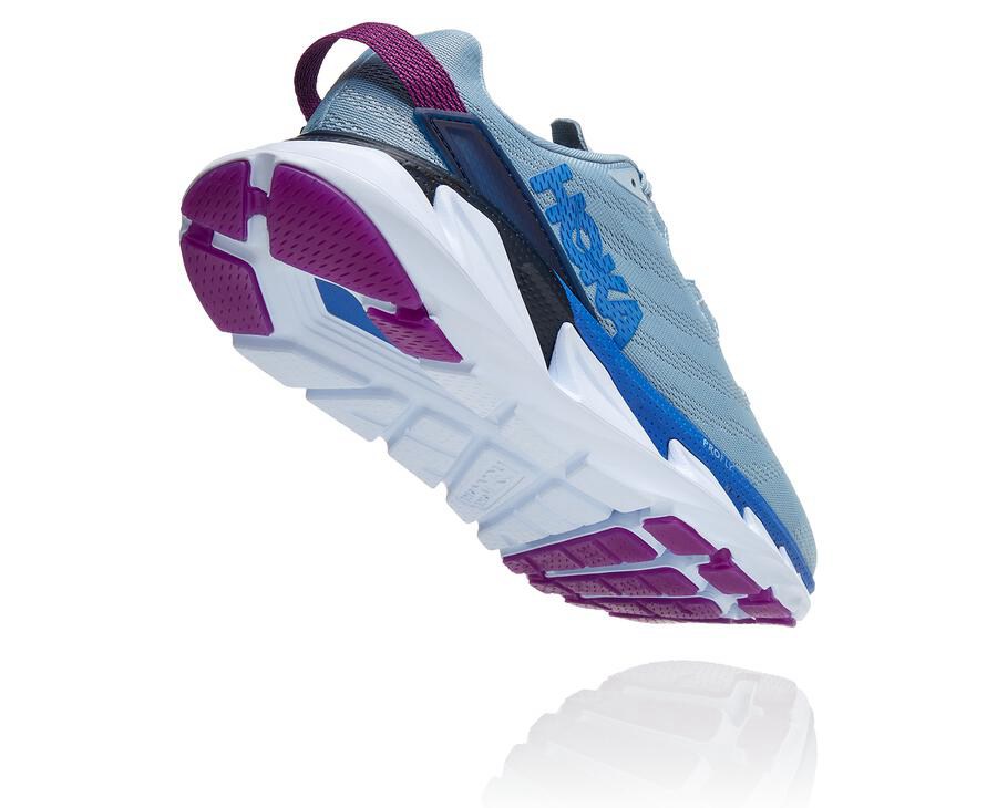 Hoka Australia One One Elevon 2 - Womens Running Shoes Blue - IEJSL-4678